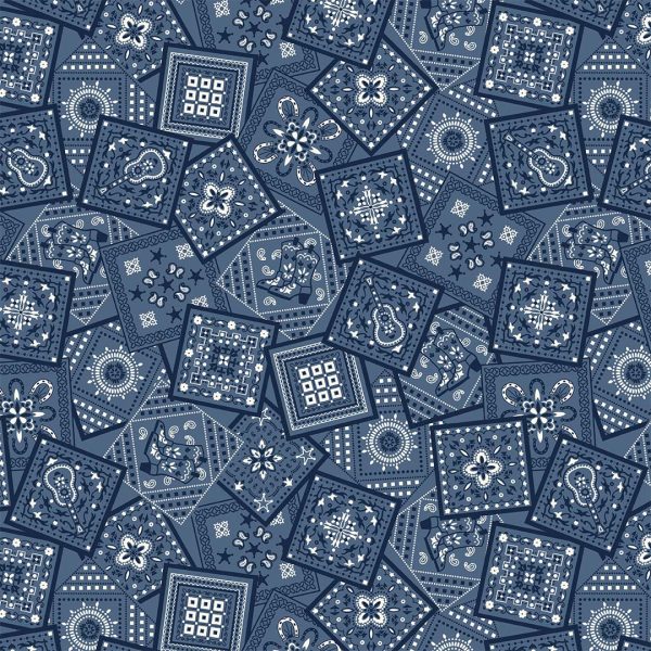 Cowboy Bandana-DCX12435-Denim