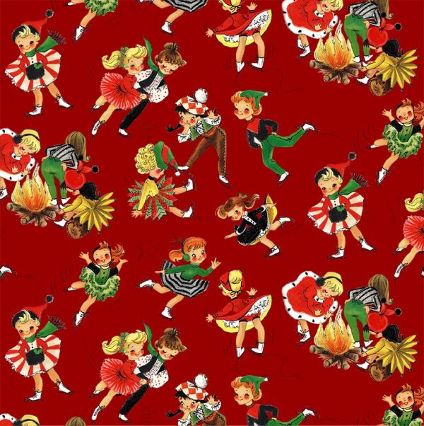 Ice Skaters-DCX12267-Cranberry