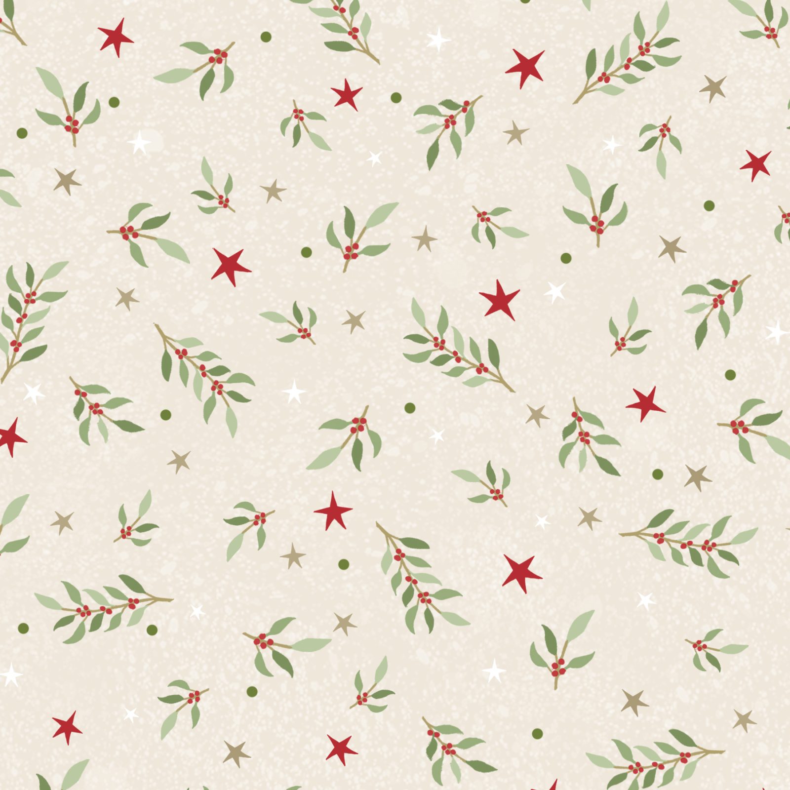 P&B-TOSSED SPRIGS AND STARS-5818-E