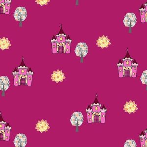 DRAGONS RULE, Castle view - Berry / CX8848-BERR CX8848-BERR-D.jpg