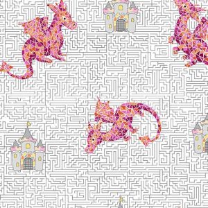 DRAGONS RULE, A-maize-zing - Pink / CX8847-PINK CX8847-PINK-D.jpg